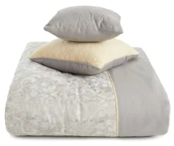 Broyhill Samille Gray & Mustard 8-Piece Comforter Set -Furniture Promotion Store 810459636 1