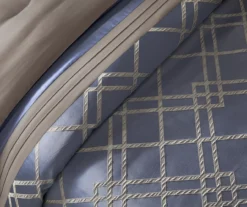 Broyhill Corinth Denim Geo 8-Piece Comforter Set -Furniture Promotion Store 810459761 11