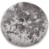 Jolie Gray Velvet Round Throw Pillow -Furniture Promotion Store 810461694