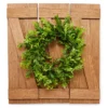 Panel & Wreath 3-Piece Wall Decor Set -Furniture Promotion Store 810462578