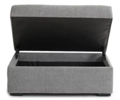 Parkdale Silver Storage Ottoman -Furniture Promotion Store 810465150 1