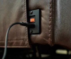 Wellsley Leather Power Reclining Console Loveseat 27 Wellsley Leather Power Reclining Console Loveseat -Furniture Promotion Store 810469258 810469259 1 2