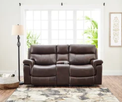 Wellsley Leather Power Reclining Console Loveseat 21 Wellsley Leather Power Reclining Console Loveseat -Furniture Promotion Store 810469259 111