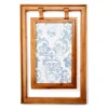 Double-Framed Light Blue Damask Hanging Wall Decor -Furniture Promotion Store 810498388