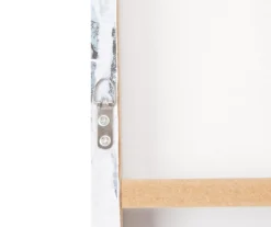 Blue Abstract Stretched Canvas -Furniture Promotion Store 810498390 3