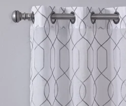 Broyhill Geo Sheer Grommet Curtain Panel Pair -Furniture Promotion Store 810507478 3