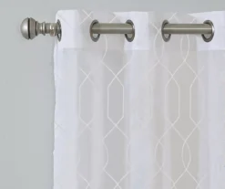 Broyhill Geo Sheer Grommet Curtain Panel Pair -Furniture Promotion Store 810507512 3