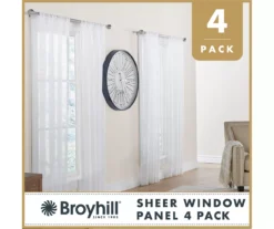 Broyhill Perfect Sheers 4-Piece Curtain Panel Set -Furniture Promotion Store 810511112 5