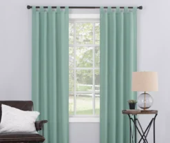 Broyhill Durham Semi-Sheer Textured Tab Top Curtain Panel 34 Broyhill Durham Semi-Sheer Textured Tab Top Curtain Panel -Furniture Promotion Store 810511388 3