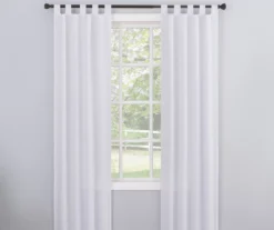 Broyhill Durham Semi-Sheer Textured Tab Top Curtain Panel 30 Broyhill Durham Semi-Sheer Textured Tab Top Curtain Panel -Furniture Promotion Store 810511392 0