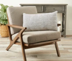 Elijah Blue Textured Throw Pillow -Furniture Promotion Store 810512562 2