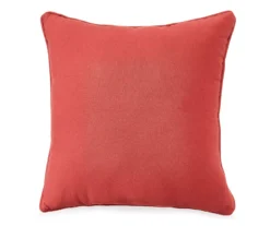 Rust Floral Throw Pillow -Furniture Promotion Store 810515803 1