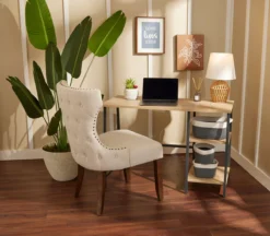 Eden Nailhead Upholstered Chair -Furniture Promotion Store 810515879 B0 1