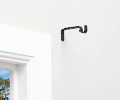 Legacy Black Adjustable Curtain Rod Brackets, 2-Pack 15 Legacy Black Adjustable Curtain Rod Brackets, 2-Pack -Furniture Promotion Store 810524279 6