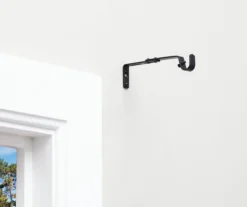 Legacy Black Adjustable Curtain Rod Brackets, 2-Pack 16 Legacy Black Adjustable Curtain Rod Brackets, 2-Pack -Furniture Promotion Store 810524279 7