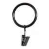 Legacy Brown & Black Curtain Rod Clip Rings, 14-Pack -Furniture Promotion Store 810524293