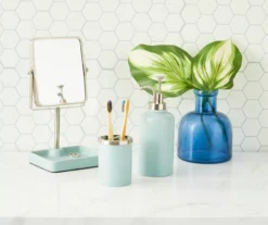 Slate Blue Glaze Lotion Pump -Furniture Promotion Store 810530728 810530727 810530726 2 2