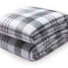 Broyhill Green Plaid Plush Blanket