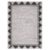 Gray & Black Geometric Border Outdoor Area Rug, (8' X 10') -Furniture Promotion Store 810547881 1