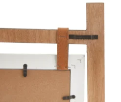 Brown & White 2-Photo Ladder Picture Frame -Furniture Promotion Store 810552836 3