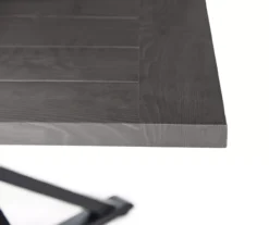 Broyhill Autumn Cove Wood Look Square Steel Patio Dining Table -Furniture Promotion Store 810553658 2