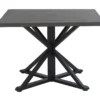 Autumn Cove Brown Wood Look Square Steel Patio Dining Table -Furniture Promotion Store 810553658 4