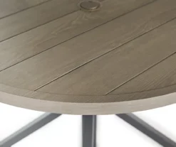 Sandpointe Neutral Steel Round Patio Dining Table -Furniture Promotion Store 810554377 2