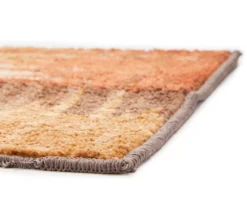 Broyhill Brown & Red Abstract Patchwork Accent Rug 22 Broyhill Brown & Red Abstract Patchwork Accent Rug -Furniture Promotion Store 810557489 810557651 2