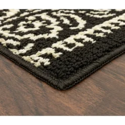 Broyhill Black & White Ornate Fascination Accent Rug 35 Broyhill Black & White Ornate Fascination Accent Rug -Furniture Promotion Store 810557659 4