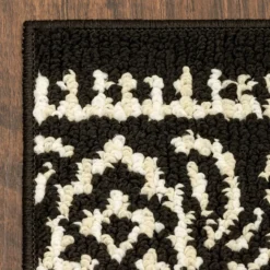 Broyhill Black & White Ornate Fascination Accent Rug 36 Broyhill Black & White Ornate Fascination Accent Rug -Furniture Promotion Store 810557659 5