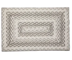 Broyhill Gray Braided Print Accent Rug -Furniture Promotion Store 810557666