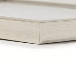 Light Blue Shell Fringe-Trim Framed Wall Plaque 6 Light Blue Shell Fringe-Trim Framed Wall Plaque -Furniture Promotion Store 810561166 810561162 810561165 1