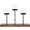 Black & Brown 3-Tier Votive Holder -Furniture Promotion Store 810561246 1