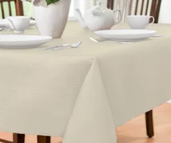 Broyhill Antique White Fabric Tablecloth 7 Broyhill Antique White Fabric Tablecloth -Furniture Promotion Store 810569769