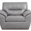 Clifton Ridge Stone Vegan Leather Swivel Chair -Furniture Promotion Store 810569861 1
