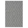 Jani Lagos Gray Geometric Outdoor Area Rug, (5' X 7') -Furniture Promotion Store 810586754 810586755 810586756 A0 1 1