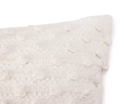 White & Tan Panna Stripe Throw Pillow -Furniture Promotion Store 810590726 2 A8