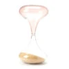 Wild Sedona Clear & Pink 2-Tone Decorative Hourglass