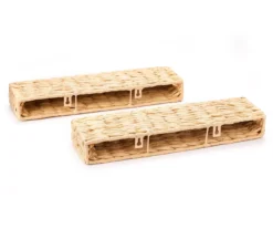 Natural Brown Woven Wall Shelf, 2-Pack -Furniture Promotion Store 810602435 A2 3