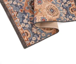 Broyhill Blue & Tan Traditional Floral Accent Rug 14 Broyhill Blue & Tan Traditional Floral Accent Rug -Furniture Promotion Store 810602761 A8 1