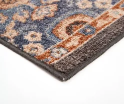 Broyhill Blue & Tan Traditional Floral Accent Rug 15 Broyhill Blue & Tan Traditional Floral Accent Rug -Furniture Promotion Store 810602761 A8 2