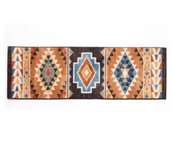 Broyhill Orange & Brown Geometric Accent Rug -Furniture Promotion Store 810602766 A0