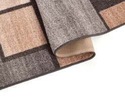 Broyhill Gray & Taupe Color Block Accent Rug -Furniture Promotion Store 810602769 A8 1