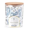 Almond Biscotti 2-Wick Floral Glass Candle, 16 Oz. -Furniture Promotion Store 810604228 A0 1