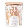 Sandalwood Fig 2-Wick Floral Glass Candle, 16 Oz. -Furniture Promotion Store 810604230 A0 1