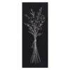 Navy & White Floral Lacquer Box Plaque 1 Navy & White Floral Lacquer Box Plaque -Furniture Promotion Store 810604309 A0 1