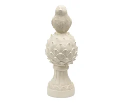 White Bird On Artichoke Tabletop Decor -Furniture Promotion Store 810604371 A0 1