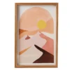 Wild Sedona Blush & Yellow Arch Sunset Framed Wall Art -Furniture Promotion Store 810604793 A0