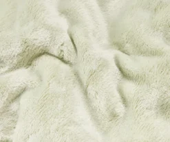 Sage Twin/Full Plush Velvet Blanket 7 Sage Twin/Full Plush Velvet Blanket -Furniture Promotion Store 810609057 810609055 A8 2 1