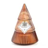 Festive Gathering Warm Vanilla Bourbon Glass Tree Candle, 8 Oz. -Furniture Promotion Store 810613402 A0